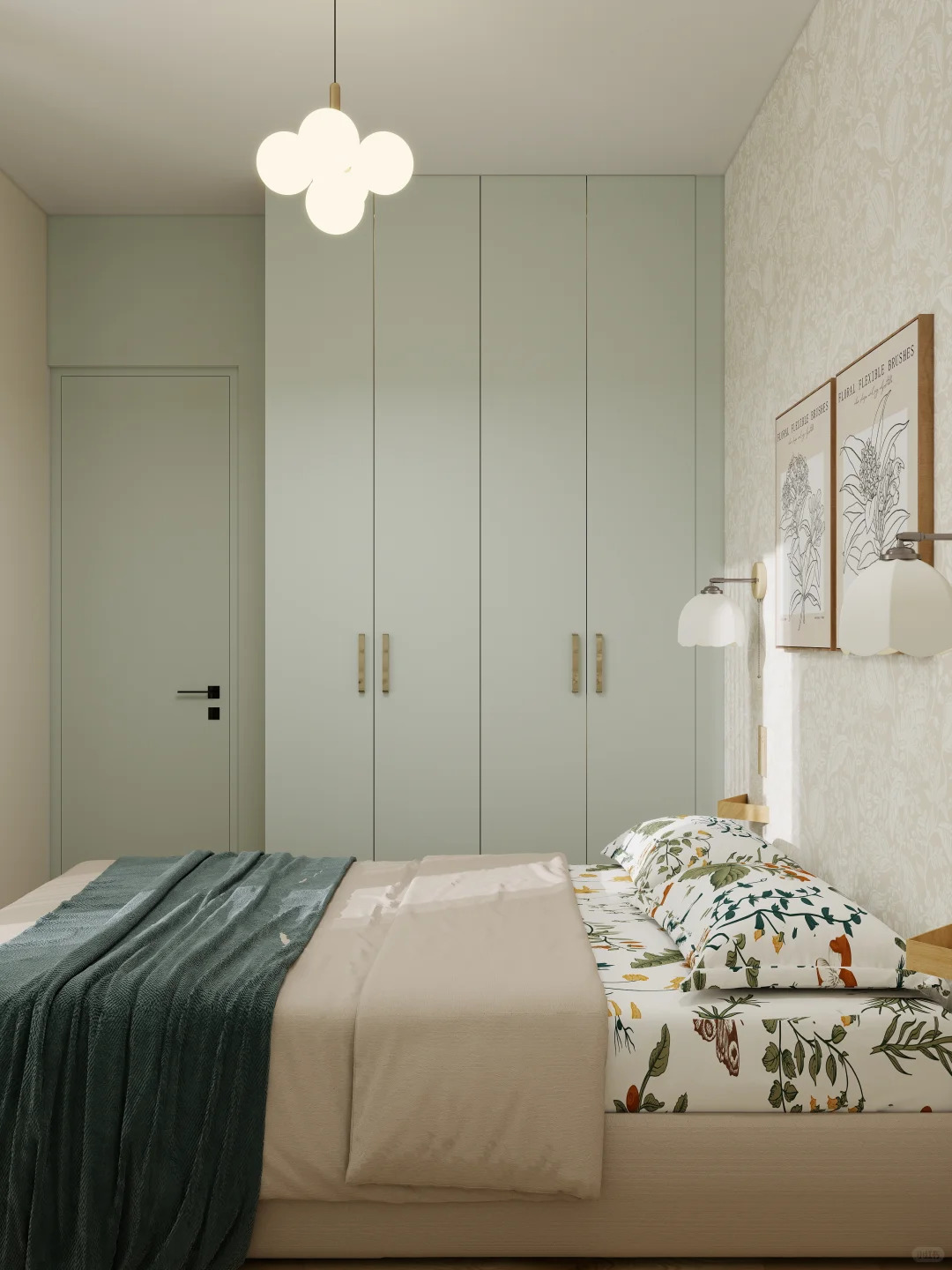 Grand réaménagement d'un petit appartement de 35 m² dans le Grand Paris 🌟 Jeu de couleurs géométriques